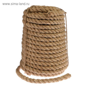 Канат джутовый крученый 14 мм, (20 м) Канат джутовый крученый 14 мм, (20 м)