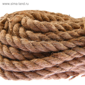 Канат джутовый крученый 14 мм, (20 м) Канат джутовый крученый 14 мм, (20 м)