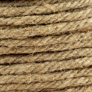 Канат пеньковый кручёный 8 мм, катушка (100 м) Канат пеньковый кручёный 8 мм, катушка (100 м)