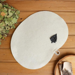 Комплект банный (шляпа,вар,коврик) Комплект банный (шляпа,вар,коврик)