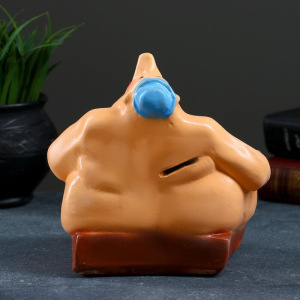 Копилка "Банщик" 14х14х21см Копилка "Банщик" 14х14х21см