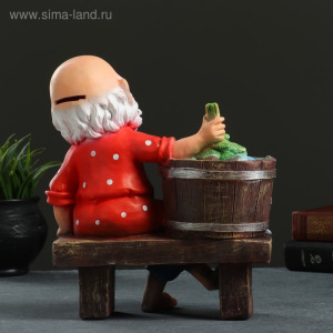 Копилка "Банщик" 26х24см Копилка "Банщик" 26х24см