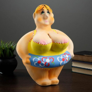 Копилка "Купальщица" МИКС 22х27х35см Копилка "Купальщица" МИКС 22х27х35см