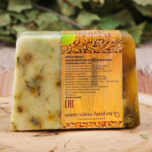 Косметическое мыло в баню "Ромашковое поле", ручная работа Косметическое мыло в баню "Ромашковое поле", ручная работа