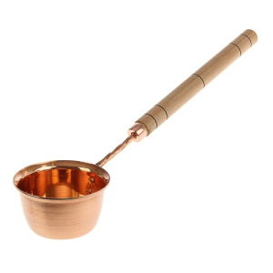 Ковш медный, 0,2л, с ручкой Ковш медный, 0,2л, с ручкой