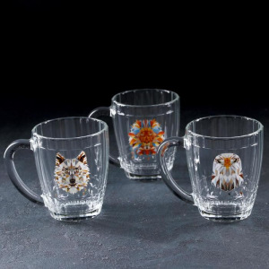 Кружка для пива Animals, 500 мл, МИКС Кружка для пива Animals, 500 мл, МИКС