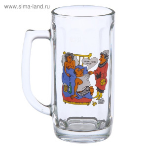Кружка для пива «По пивку», 330 мл, рисунок МИКС Кружка для пива «По пивку», 330 мл, рисунок МИКС