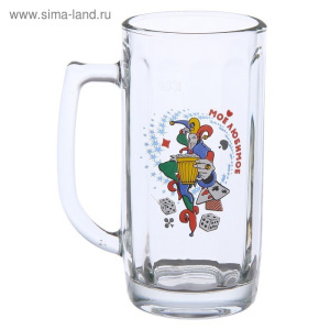 Кружка для пива «По пивку», 330 мл, рисунок МИКС Кружка для пива «По пивку», 330 мл, рисунок МИКС