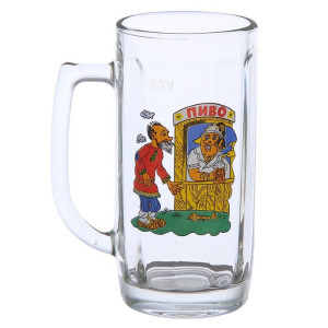 Кружка для пива «По пивку», 330 мл, рисунок МИКС Кружка для пива «По пивку», 330 мл, рисунок МИКС
