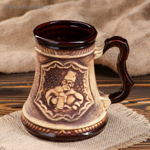 Кружка для пива "Атаман" 0,5 л Кружка для пива "Атаман" 0,5 л