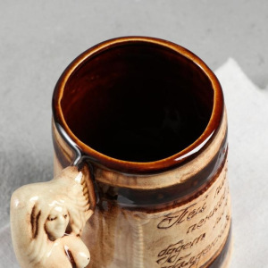 Кружка для пива "Девушка" 0,5 л, микс Кружка для пива "Девушка" 0,5 л, микс