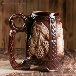 Кружка для пива "Хмель", 1 л Кружка для пива "Хмель", 1 л