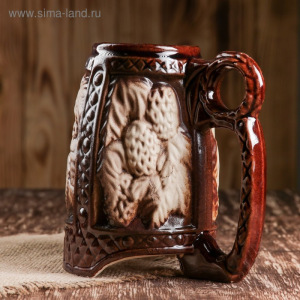 Кружка для пива "Хмель", 1 л Кружка для пива "Хмель", 1 л