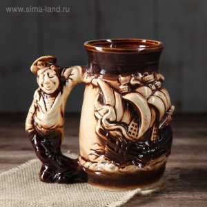 Кружка для пива "Корабль" 0,6 л Кружка для пива "Корабль" 0,6 л