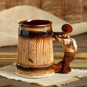 Кружка для пива "Моряк" 0,5 л, микс Кружка для пива "Моряк" 0,5 л, микс