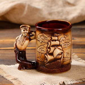 Кружка для пива "Моряк" 0,5 л Кружка для пива "Моряк" 0,5 л