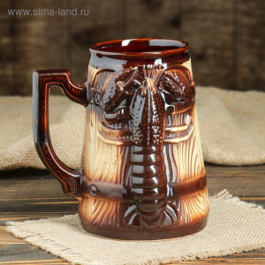 Кружка для пива "Рак" 1 л Кружка для пива "Рак" 1 л