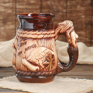 Кружка для пива "Русалка", 0.7 л Кружка для пива "Русалка", 0.7 л