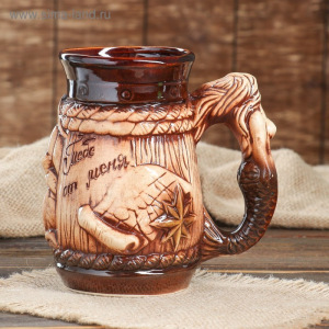 Кружка для пива "Русалка", 0.7 л Кружка для пива "Русалка", 0.7 л