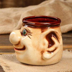 Кружка для пива "Ухо" 0,4 л, микс Кружка для пива "Ухо" 0,4 л, микс