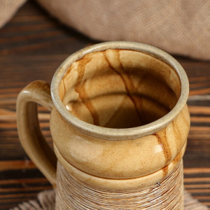 Кружка пивная 1 л "Соломка", микс Кружка пивная 1 л "Соломка", микс