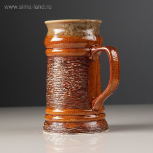 Кружка пивная 1 л "Соломка", микс Кружка пивная 1 л "Соломка", микс