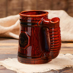 Кружка пивная "Будем" тёмная, 800 мл, микс Кружка пивная "Будем" тёмная, 800 мл, микс