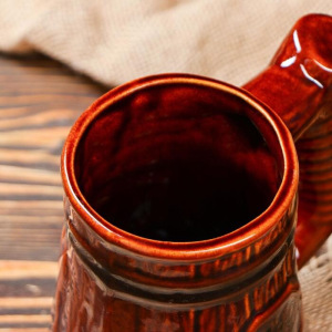 Кружка пивная "Будем" тёмная, 800 мл, микс Кружка пивная "Будем" тёмная, 800 мл, микс