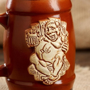 Кружка "Мужик с пивом", 0.35 л Кружка "Мужик с пивом", 0.35 л