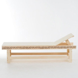 Лежак с подголовником "Салика Флора" 180х40х40 см Лежак с подголовником "Салика Флора" 180х40х40 см