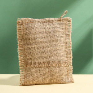 Мочалка льняная «С голубой глиной», с органическим мылом Мочалка льняная «С голубой глиной», с органическим мылом