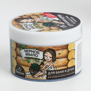 Мыло для бани и душа, для ухода за телом и волосами натуральное таежное Черное 450 мл Мыло для бани и душа, для ухода за телом и волосами натуральное таежное Черное 450 мл