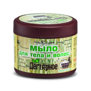 Мыло для тела и волос Невская Косметика «Дегтярное», 300 мл Мыло для тела и волос Невская Косметика «Дегтярное», 300 мл