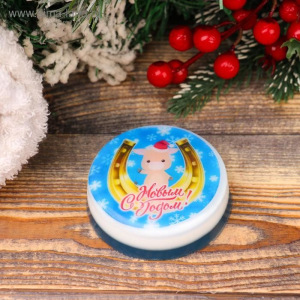 Мыло круглое с розовой глиной "Болгарская роза" Мыло круглое с розовой глиной "Болгарская роза"