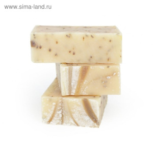 Мыло-скраб ручной работы СпивакЪ "Лемонграсс", 100 г Мыло-скраб ручной работы СпивакЪ "Лемонграсс", 100 г