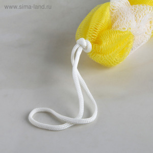 Набор банный, 2 предмета: мочалка, щётка банная, цвет МИКС Набор банный, 2 предмета: мочалка, щётка банная, цвет МИКС