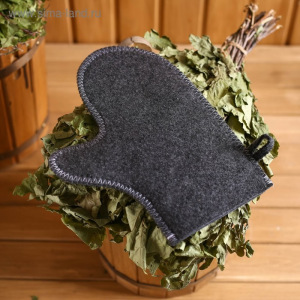 Набор банный портфель 5 предметов "Люблю баньку", серый Набор банный портфель 5 предметов "Люблю баньку", серый