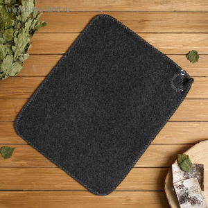 Набор банный портфель 5 предметов "С Лёгким паром, с веником", серый Набор банный портфель 5 предметов "С Лёгким паром, с веником", серый