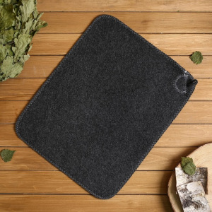 Набор банный портфель 5 предметов, серый + мочалка Набор банный портфель 5 предметов, серый + мочалка