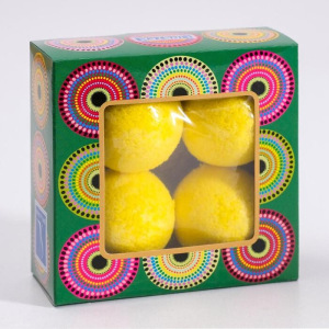 Набор бурлящих шаров Spa by Lara с экстрактом ромашки, 160 г (4 штуки по 40 г) Набор бурлящих шаров Spa by Lara с экстрактом ромашки, 160 г (4 штуки по 40 г)