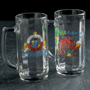 Набор пивных кружек «Приколисты», 2 шт, 330 мл, в подарочной упаковке, рисунок МИКС Набор пивных кружек «Приколисты», 2 шт, 330 мл, в подарочной упаковке, рисунок МИКС