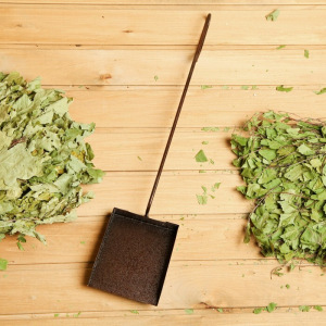 Набор совок для золы и кочерга с деревянной ручкой Набор совок для золы и кочерга с деревянной ручкой