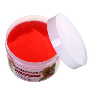 Натуральное мыло для ухода за телом и волосами "Земляничное" 450 мл Натуральное мыло для ухода за телом и волосами "Земляничное" 450 мл