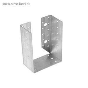 Опора бруса TUNDRA, закрытая, 140х76х100х2 мм, цинк, в упаковке 1 шт Опора бруса TUNDRA, закрытая, 140х76х100х2 мм, цинк, в упаковке 1 шт