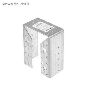 Опора бруса TUNDRA, закрытая, 140х76х100х2 мм, цинк, в упаковке 1 шт Опора бруса TUNDRA, закрытая, 140х76х100х2 мм, цинк, в упаковке 1 шт