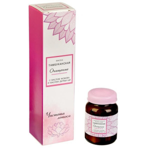 Оздоровительная Тамбуканская маска-уход для лица "Очищение" с маслом жожоба и маслом дерева Оздоровительная Тамбуканская маска-уход для лица "Очищение" с маслом жожоба и маслом дерева