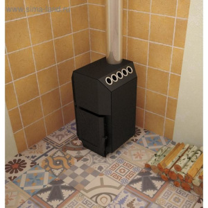 Печь отопительная «Теплодар Топ модель 140», стальная дверка Печь отопительная «Теплодар Топ модель 140», стальная дверка