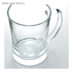 Пивная кружка МЬЁД, прозрачное стекло Пивная кружка МЬЁД, прозрачное стекло