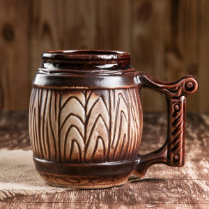 Пивная кружка "Бочка", 0.9 л Пивная кружка "Бочка", 0.9 л