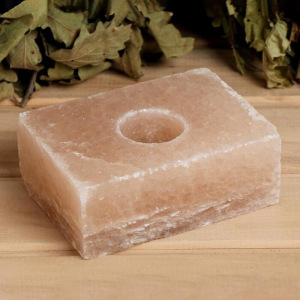 Подсвечник-испаритель из соли, 1,150 кг, микс Подсвечник-испаритель из соли, 1,150 кг, микс